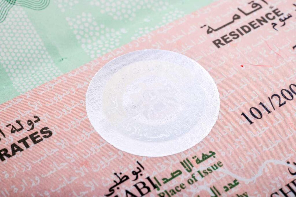 UAE residence visa